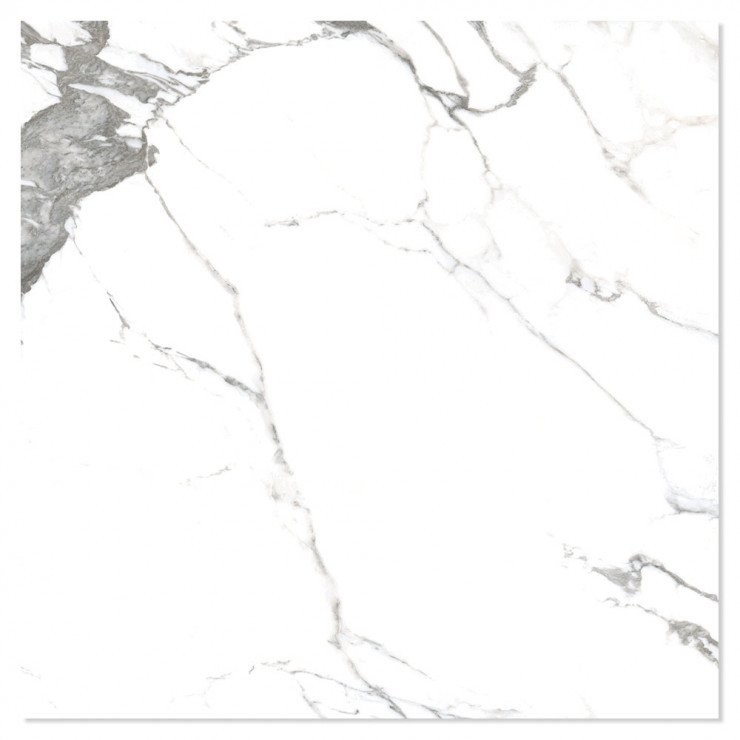 Marmor Klinker Laverna Vit Matt 75x75 cm-1